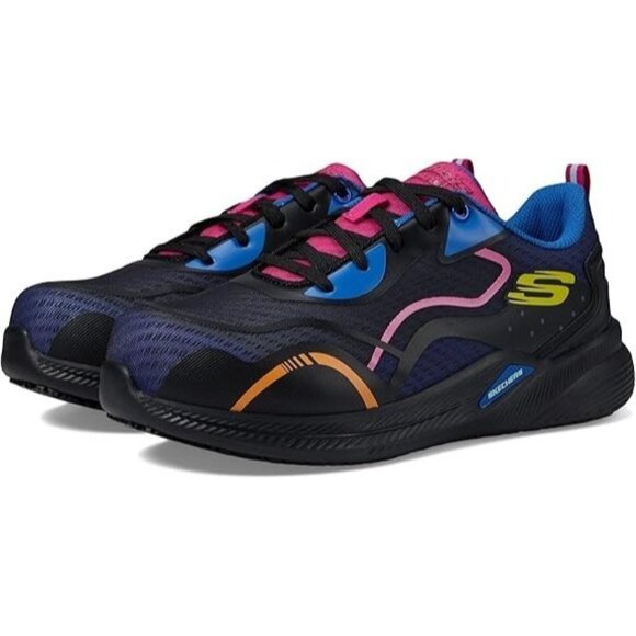 Skechers Shoes - Skechers Carbix Carbon Toe Women's 7.5 EU 37.5 Blue Athletic Work Shoes Sneakers